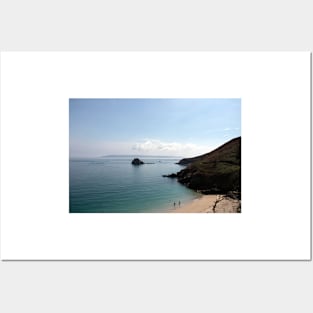 The coast of Herm, Channel Islands Posters and Art